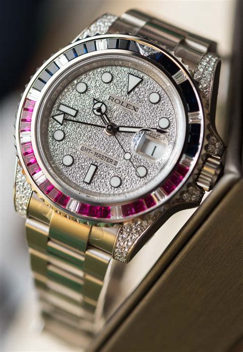 rolex gmt master 2 with diamonds|used rolex gmt master 2.